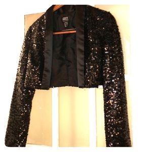 Adrianna Papell Evening Essentials Sequined Jacket